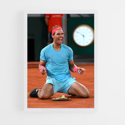 raphael-nadal-10 cadre Blanc