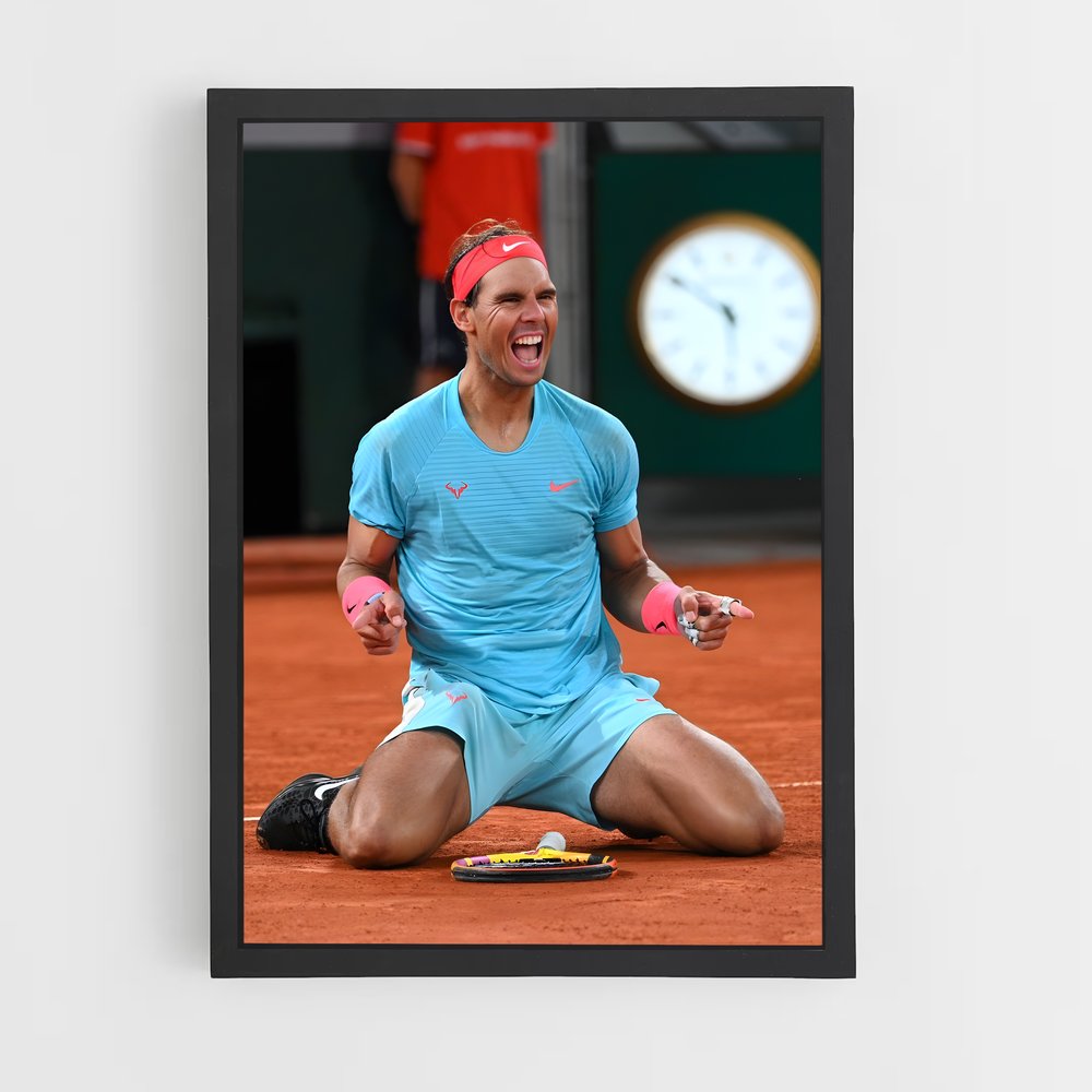 raphael-nadal-10 cadre Noir