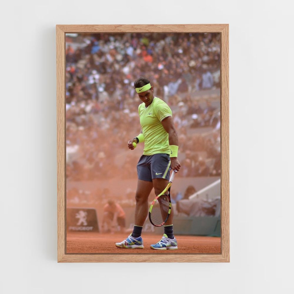 Poster Jaune Nadal