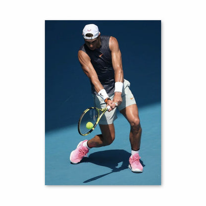 Poster Rafael Nadal Bleu