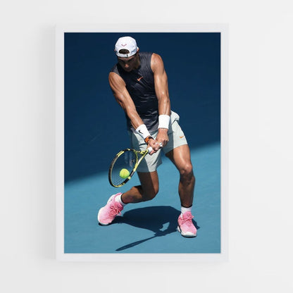 Poster Rafael Nadal Bleu