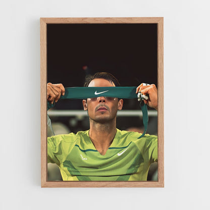 raphael-nadal-7 cadre Bois clair