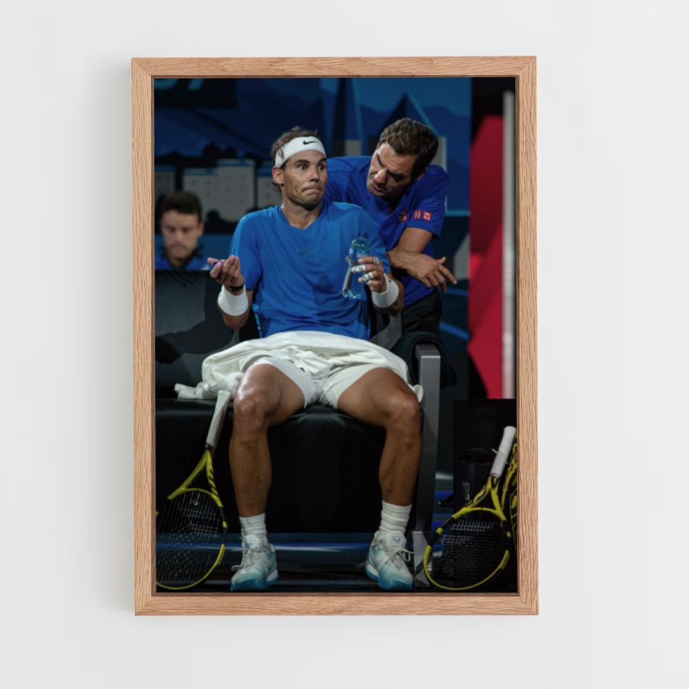 Poster Nadal Raquette