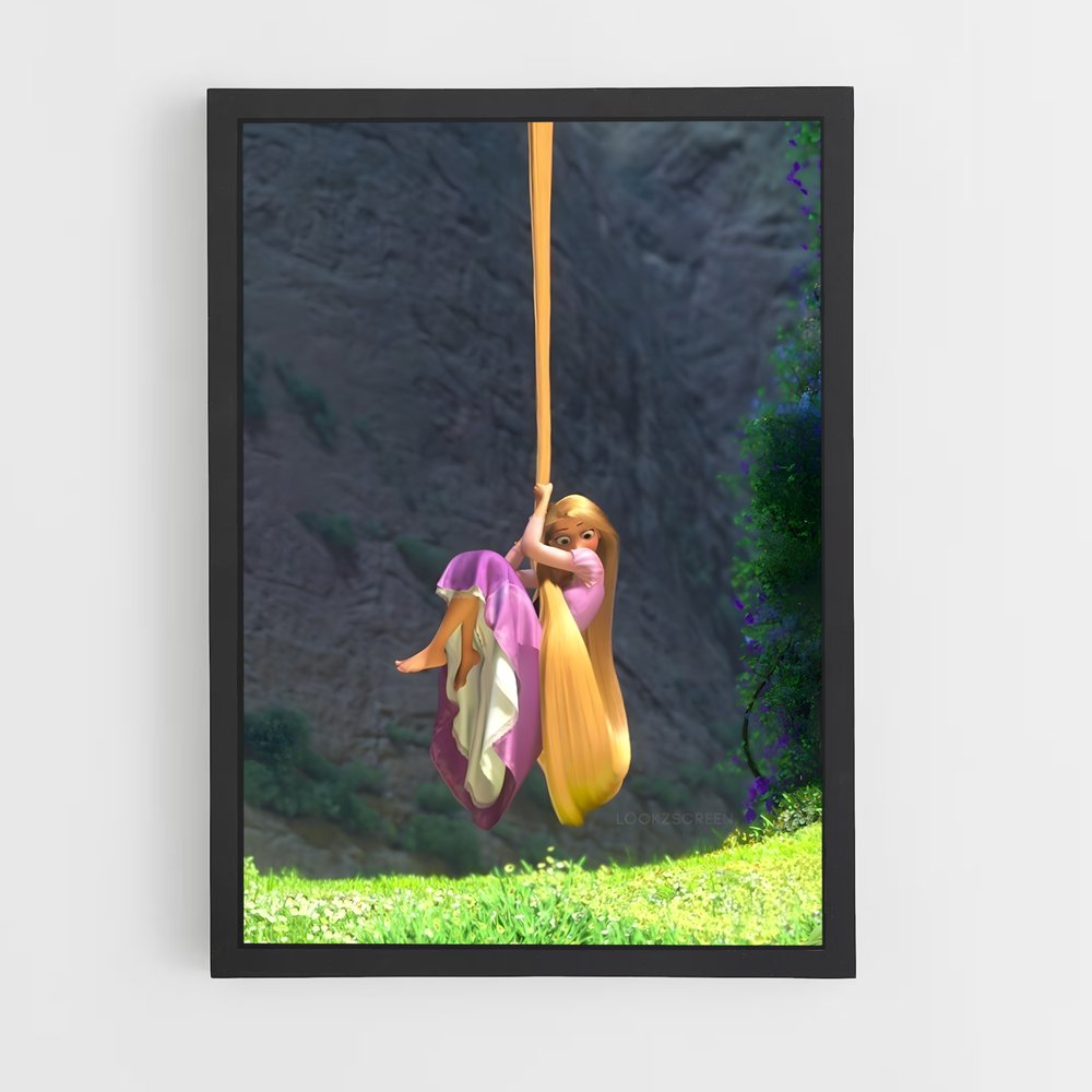 rapunzel-10 cadre Noir