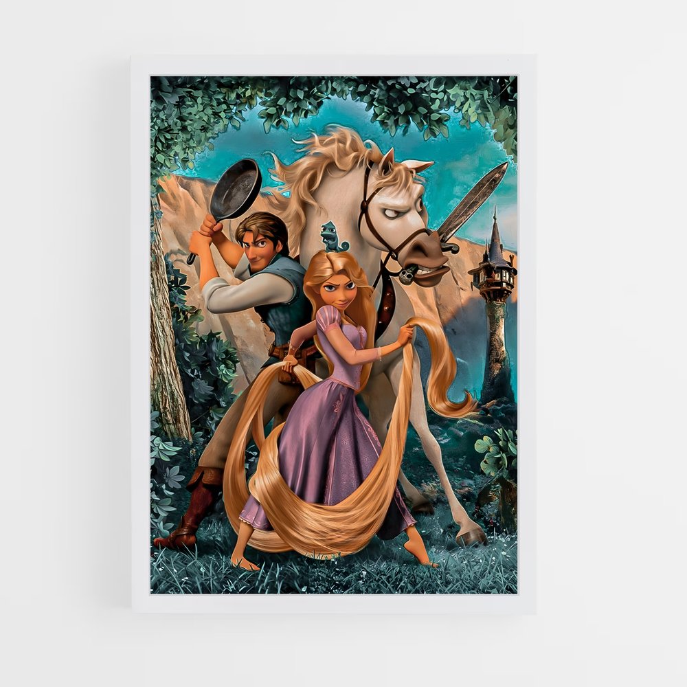 rapunzel-13 cadre Blanc