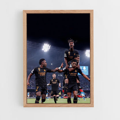 real-madrid-8 cadre Bois clair