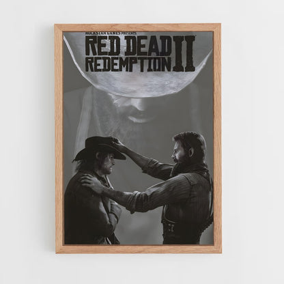 red-dead-redemption-3 cadre Bois clair