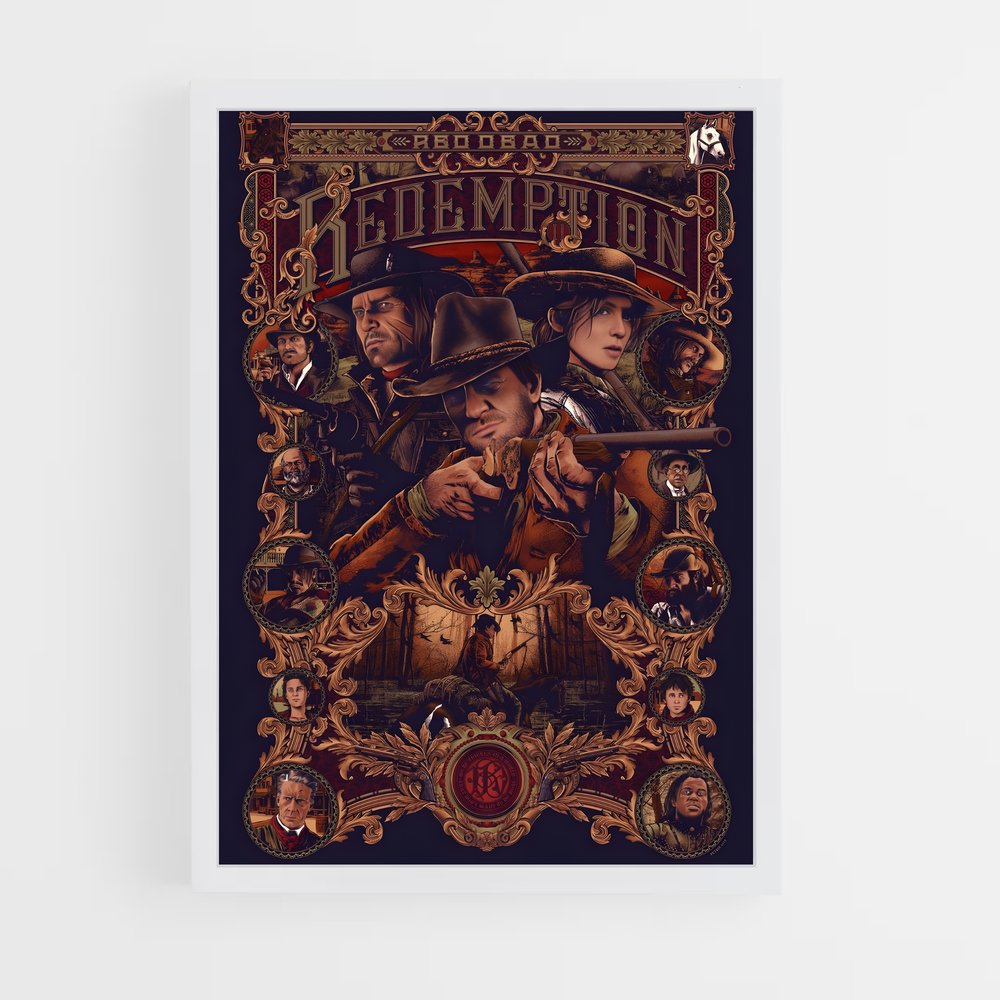 red-dead-redemption-5 cadre Blanc