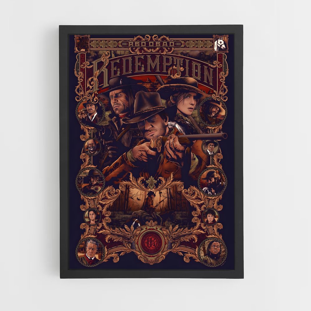 red-dead-redemption-5 cadre Noir