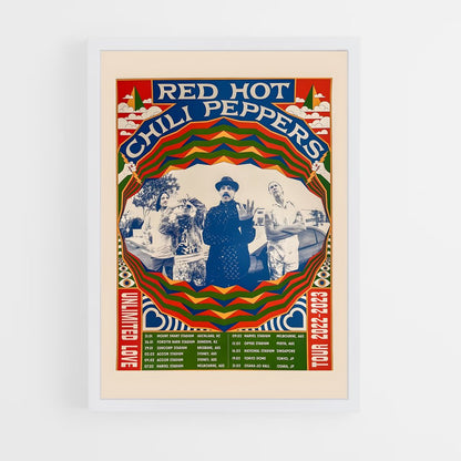red-hot-chili-pepper-1 cadre Blanc
