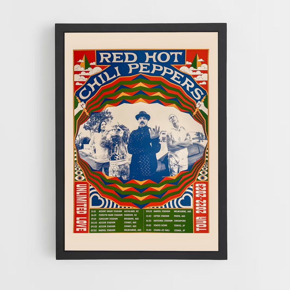 red-hot-chili-pepper-1 cadre Noir