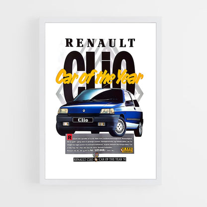 renault-1 cadre Blanc