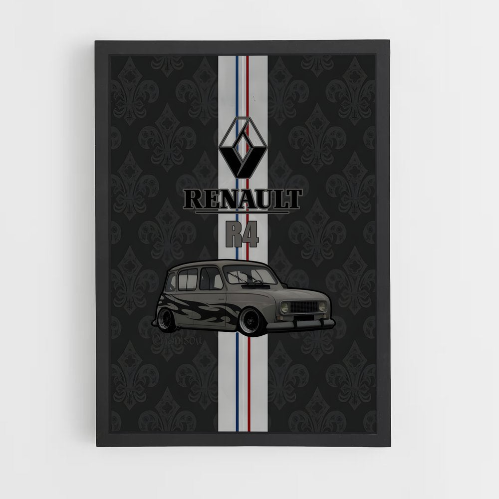 renault-5 cadre Noir