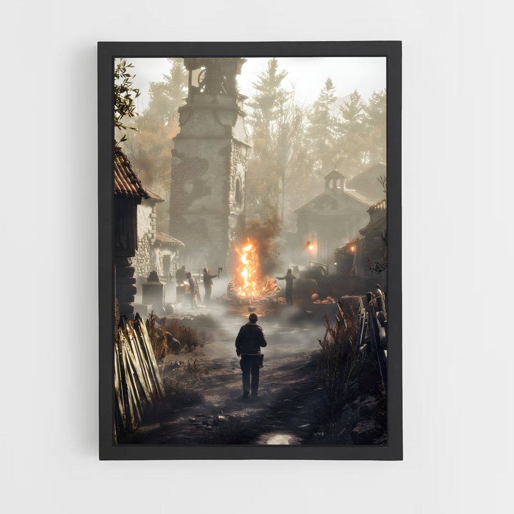 resident-evil-1 cadre Noir