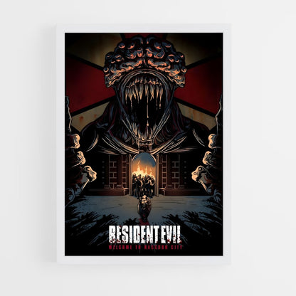 resident-evil-11 cadre Blanc