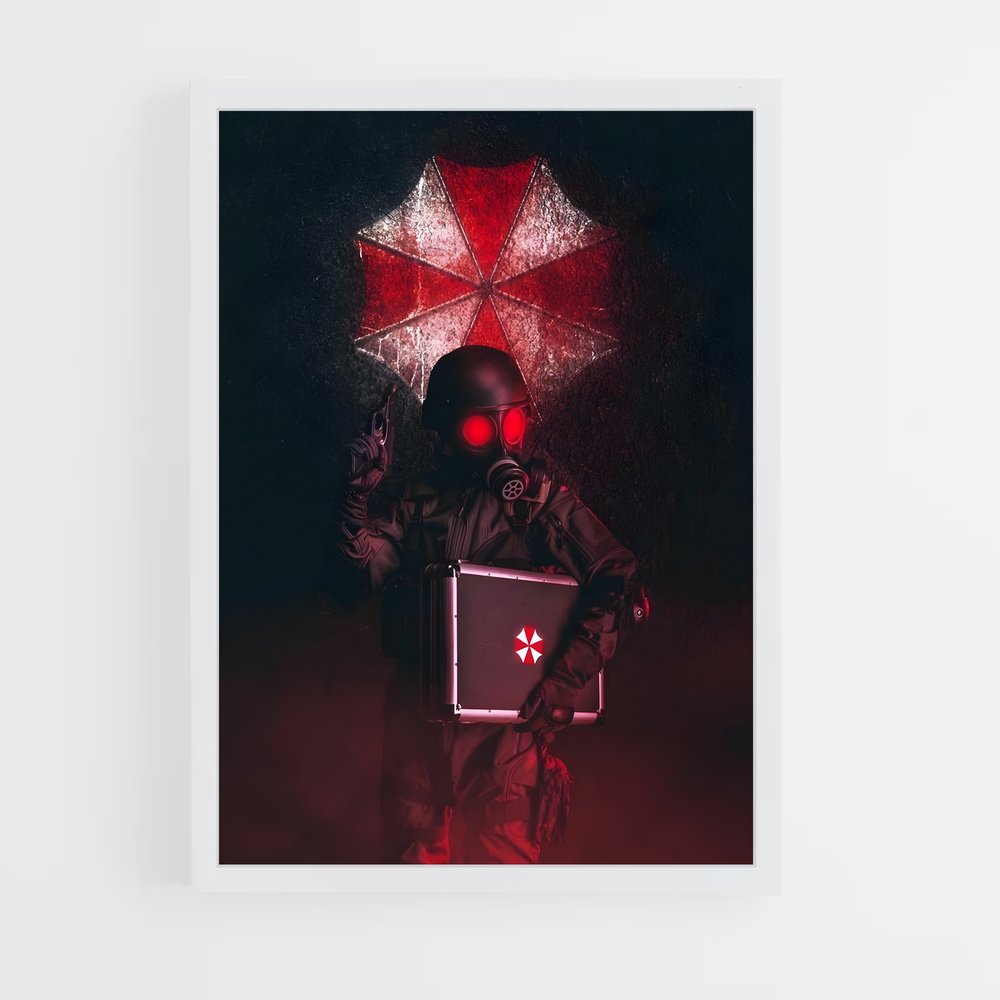 resident-evil-5 cadre Blanc
