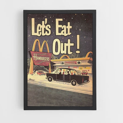 Poster Mcdonald's Vintage