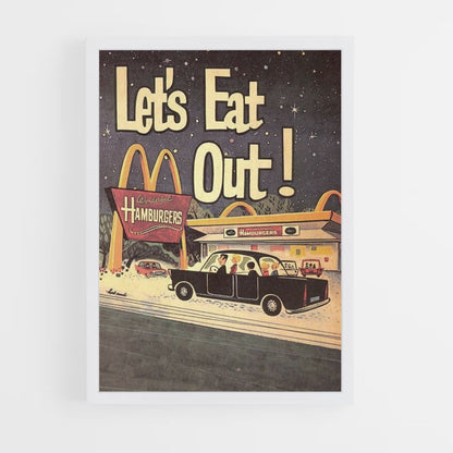 Poster Mcdonald's Vintage