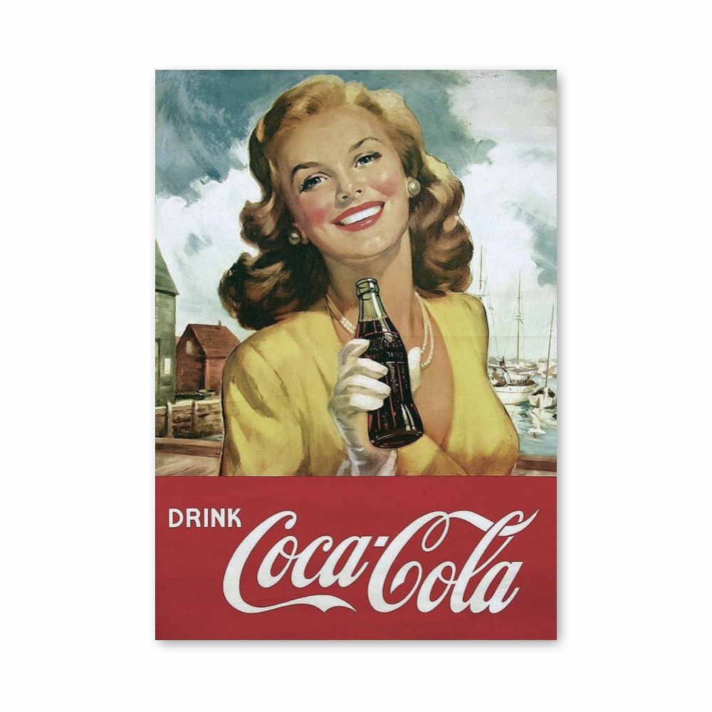 Poster Coca Cola Vintage