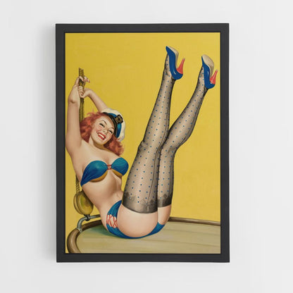 Poster Pinup Vintage