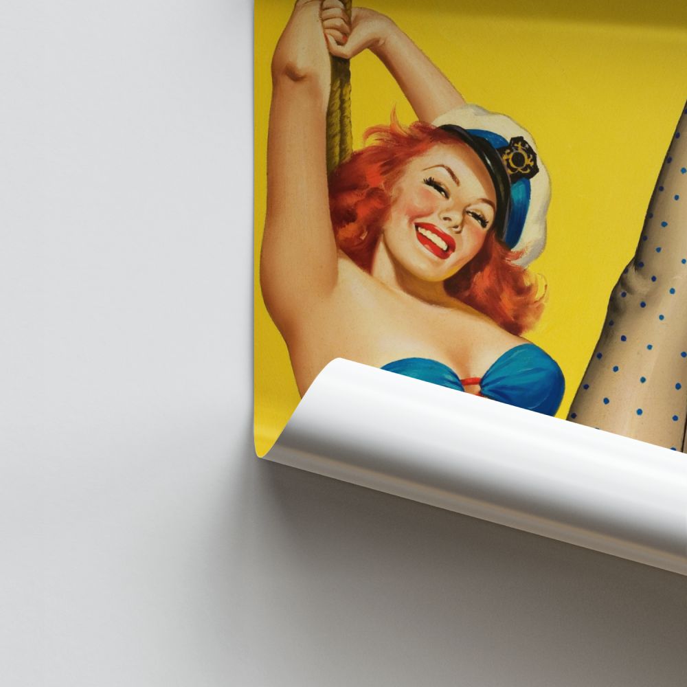 Poster Pinup Vintage