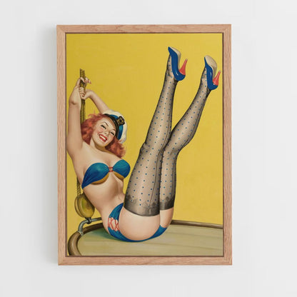 Poster Pinup Vintage