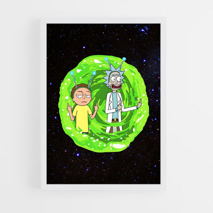 rick-and-morty-5 cadre Blanc