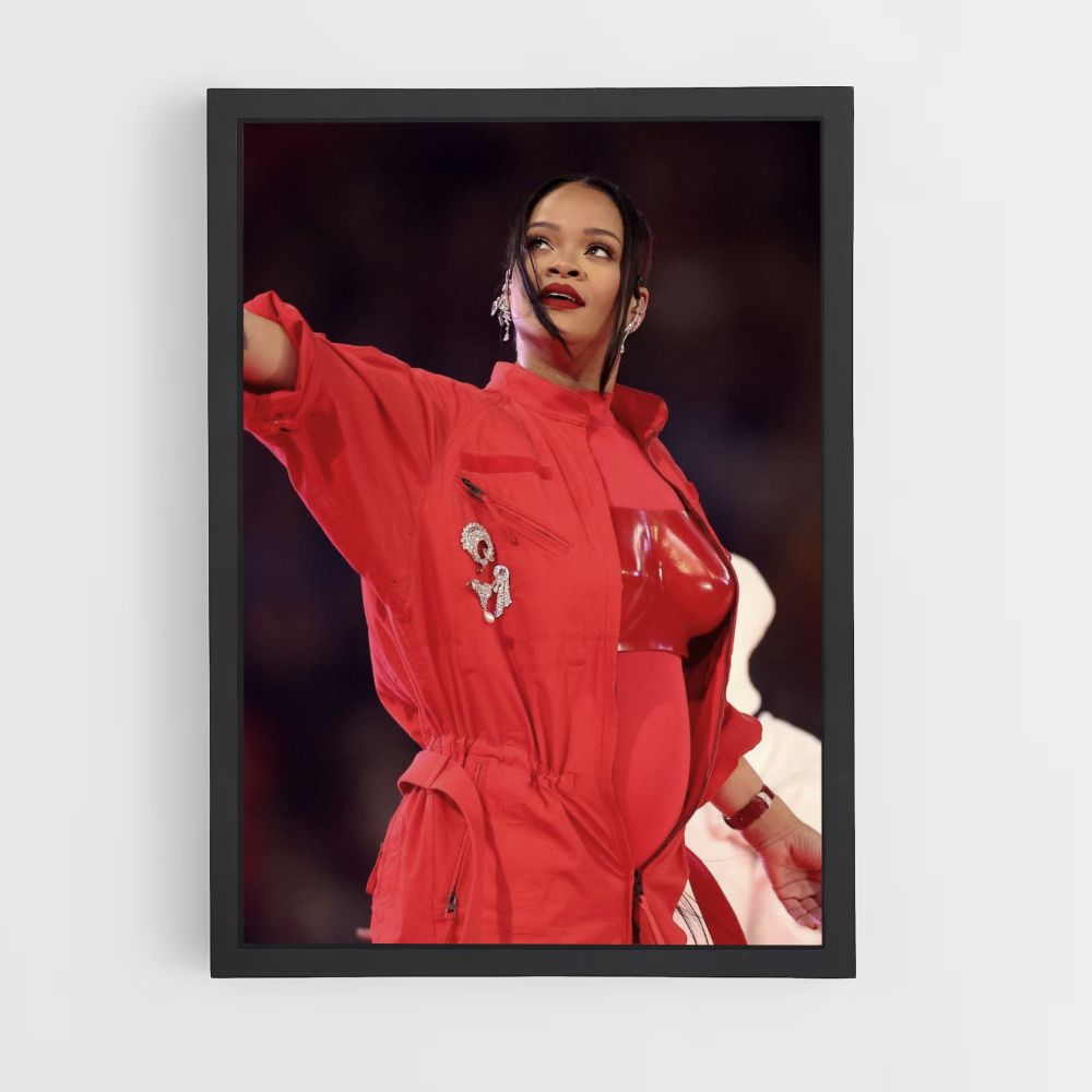 Poster Rihanna Rouge