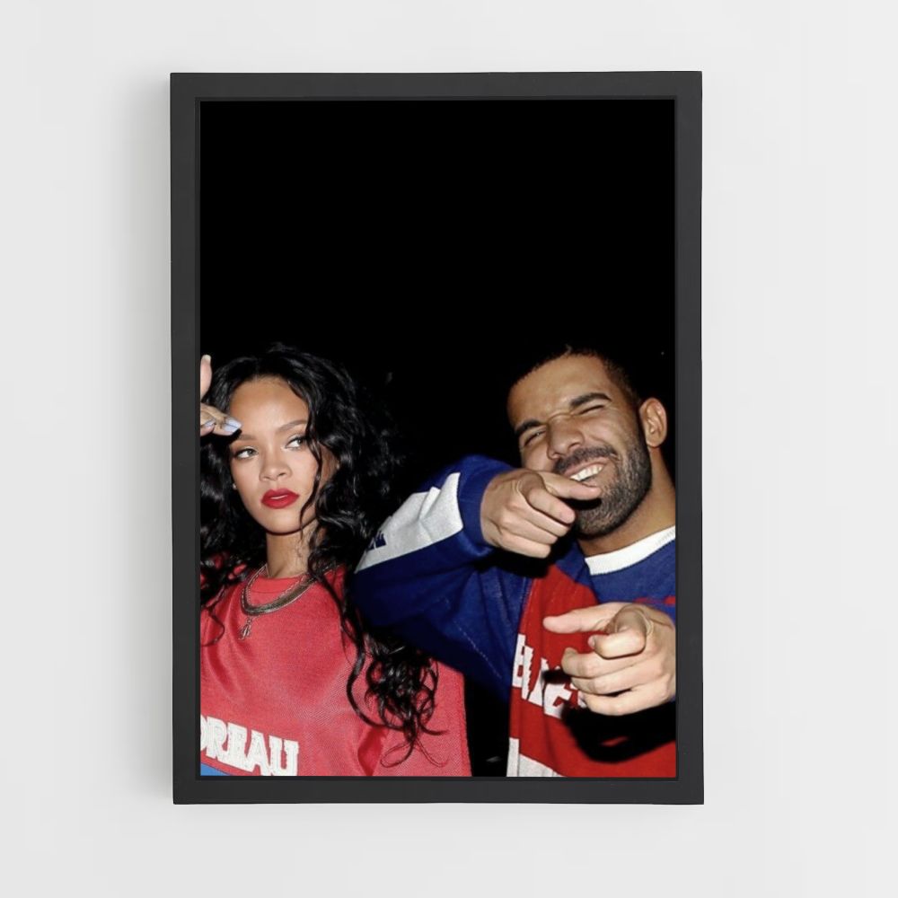 Poster Rihanna Drake