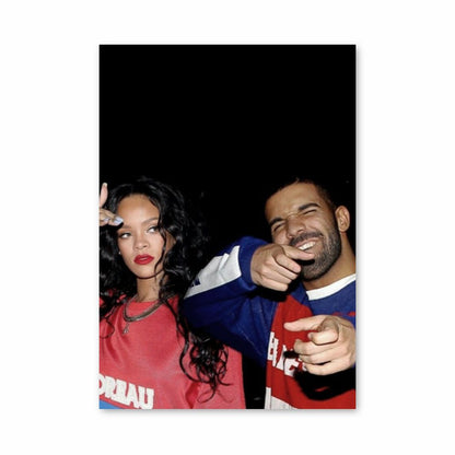 Poster Rihanna Drake