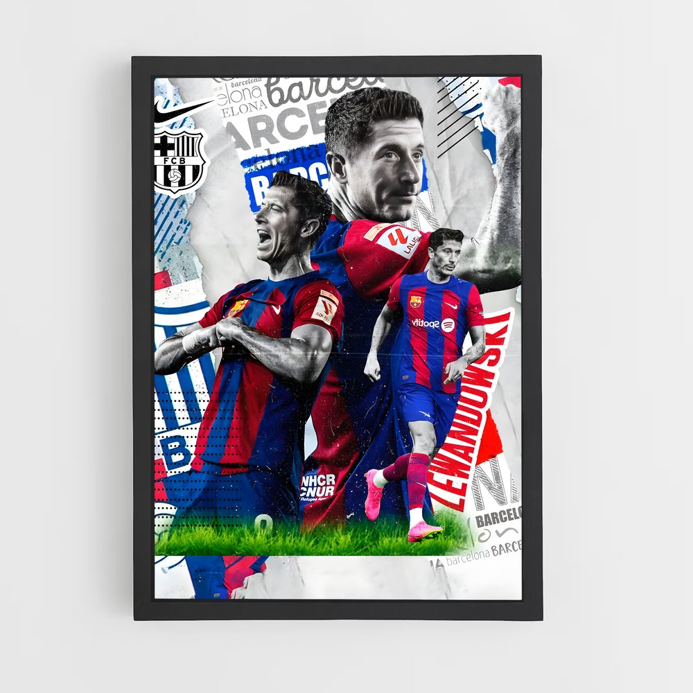 robert-lewandowski-14 cadre Noir