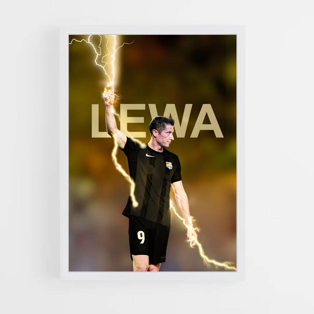 robert-lewandowski-16 cadre Blanc