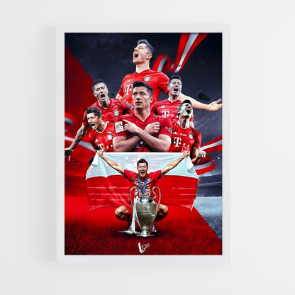 robert-lewandowski-18 cadre Blanc