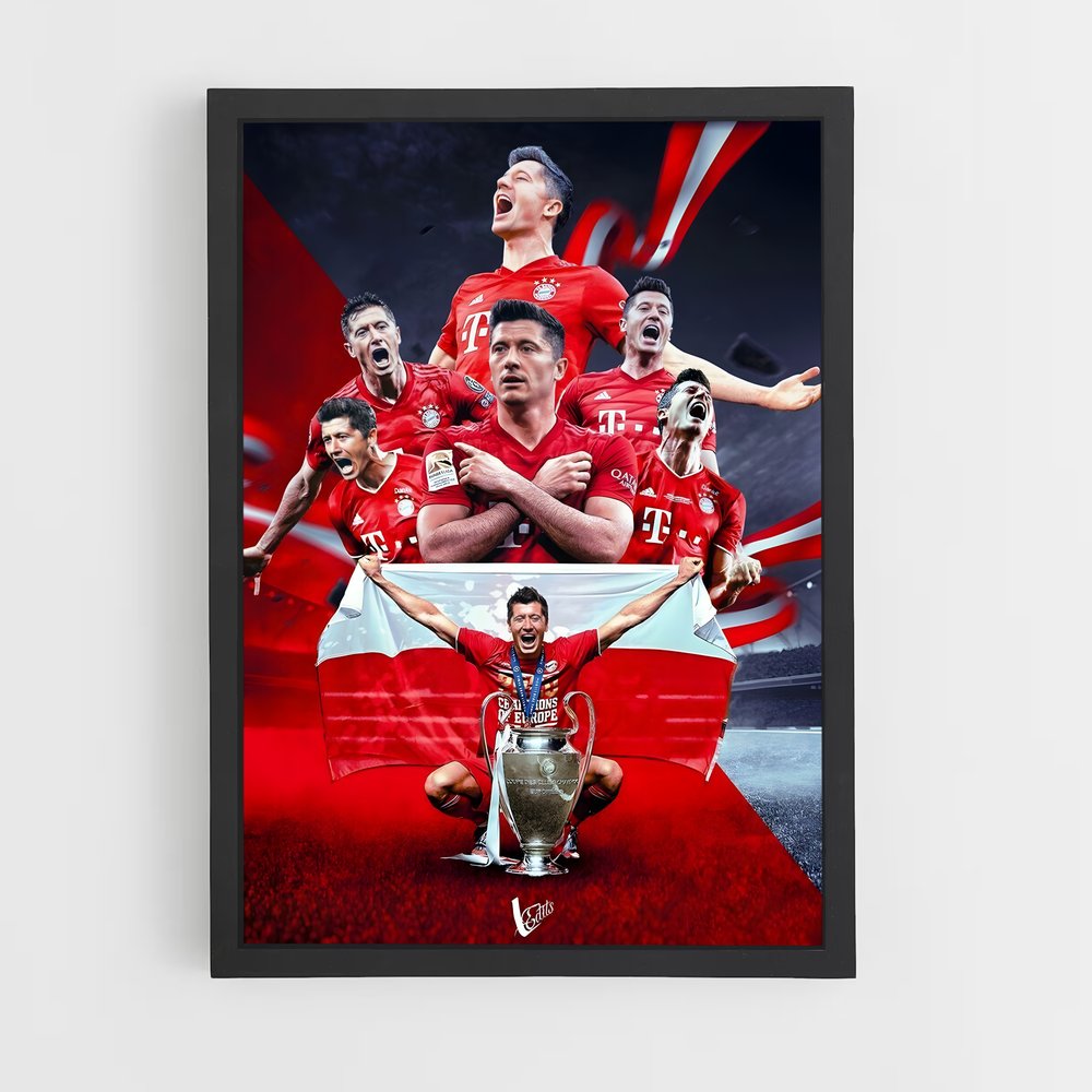 robert-lewandowski-18 cadre Noir