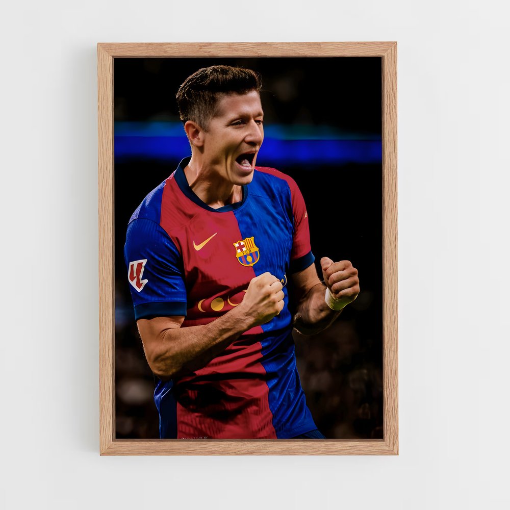 robert-lewandowski-2 cadre Bois clair