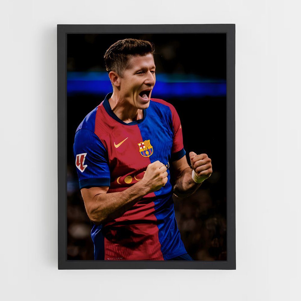 robert-lewandowski-2 cadre Noir