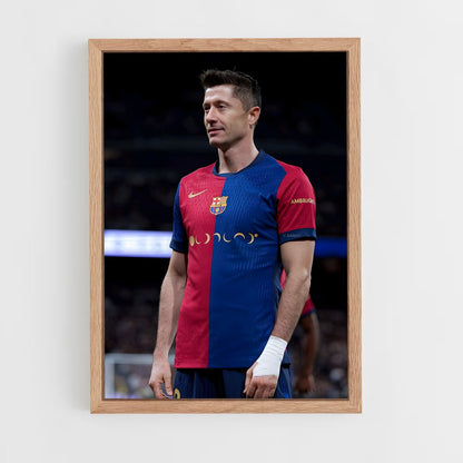 robert-lewandowski-4 cadre Bois clair