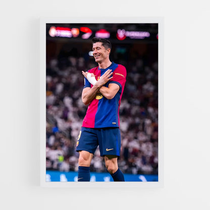 robert-lewandowski-5 cadre Blanc