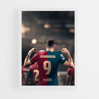 robert-lewandowski-7 cadre Blanc