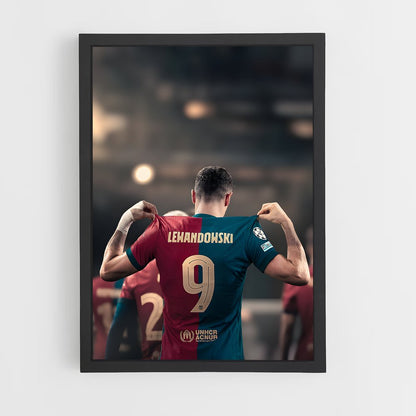robert-lewandowski-7 cadre Noir