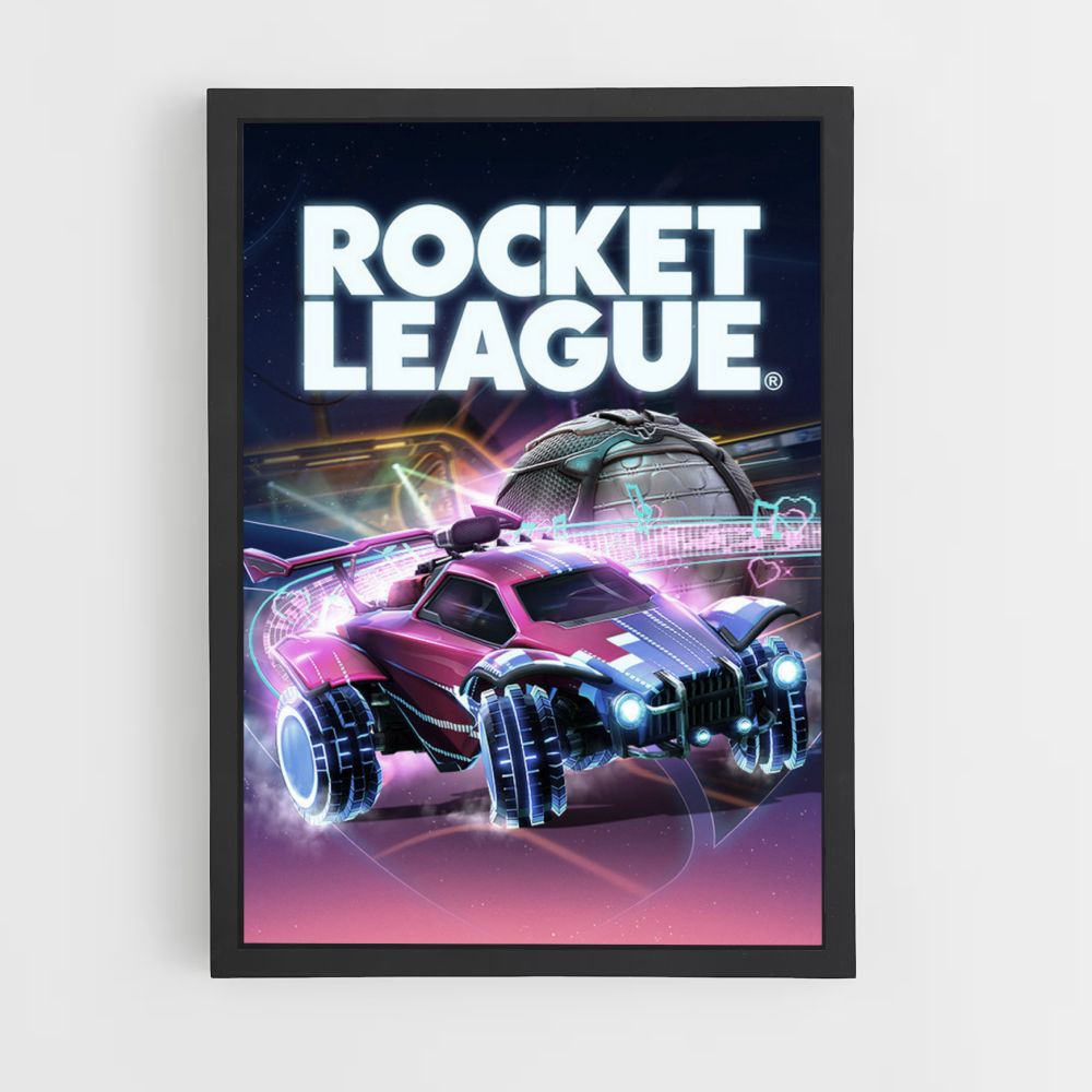 Poster Rocket League Compétition