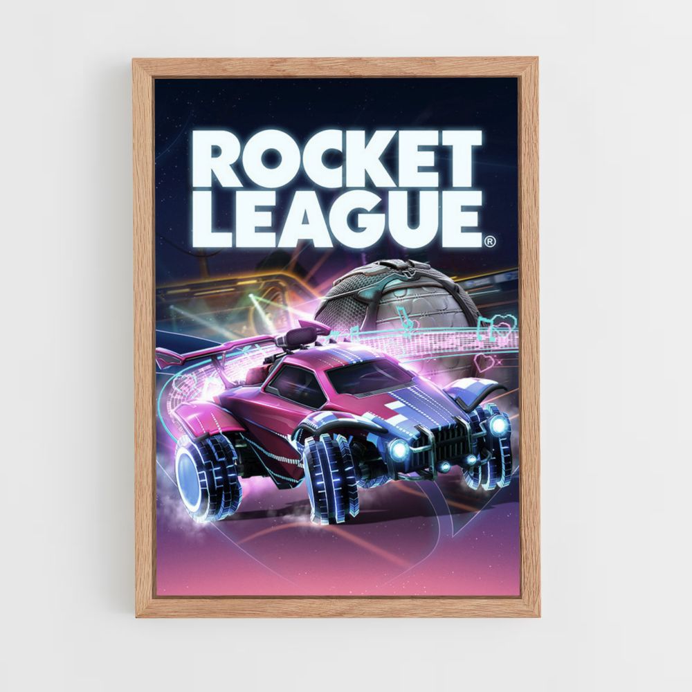 Poster Rocket League Compétition