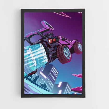 Poster Rocket League Violet