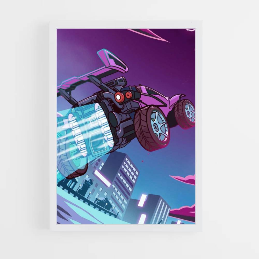 Poster Rocket League Violet