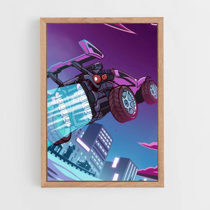 Poster Rocket League Violet