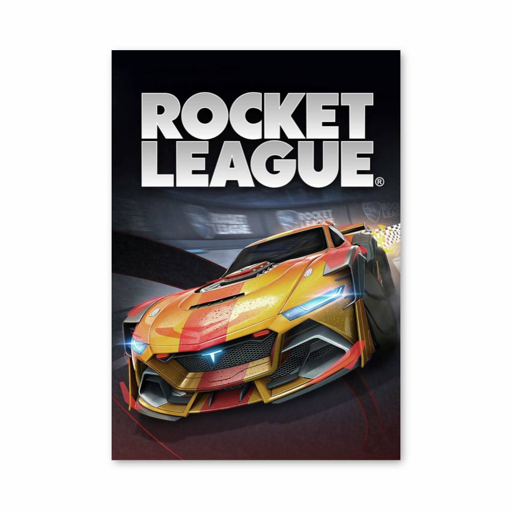 Poster Telsa Rocket League