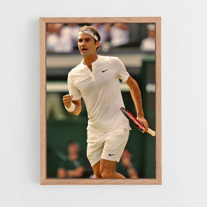 rodger-federer-1 cadre Bois clair