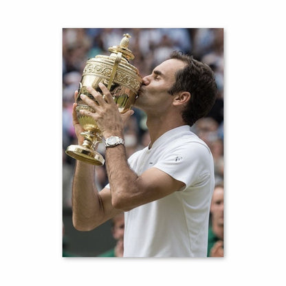 Poster Coupe Rodger Federer