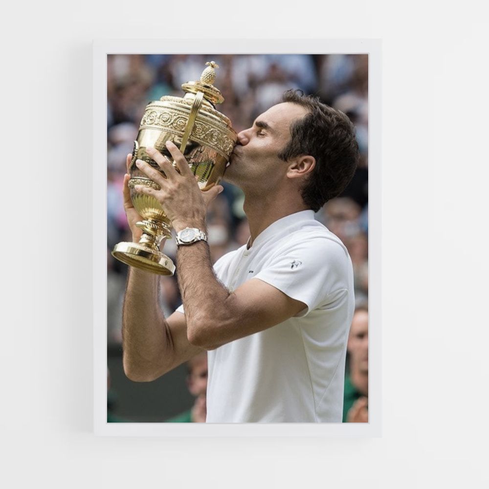 Poster Coupe Rodger Federer