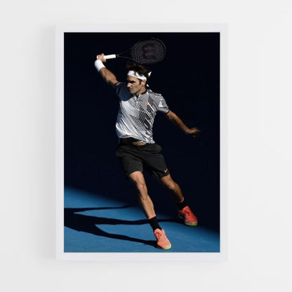 Poster Raquette Federer